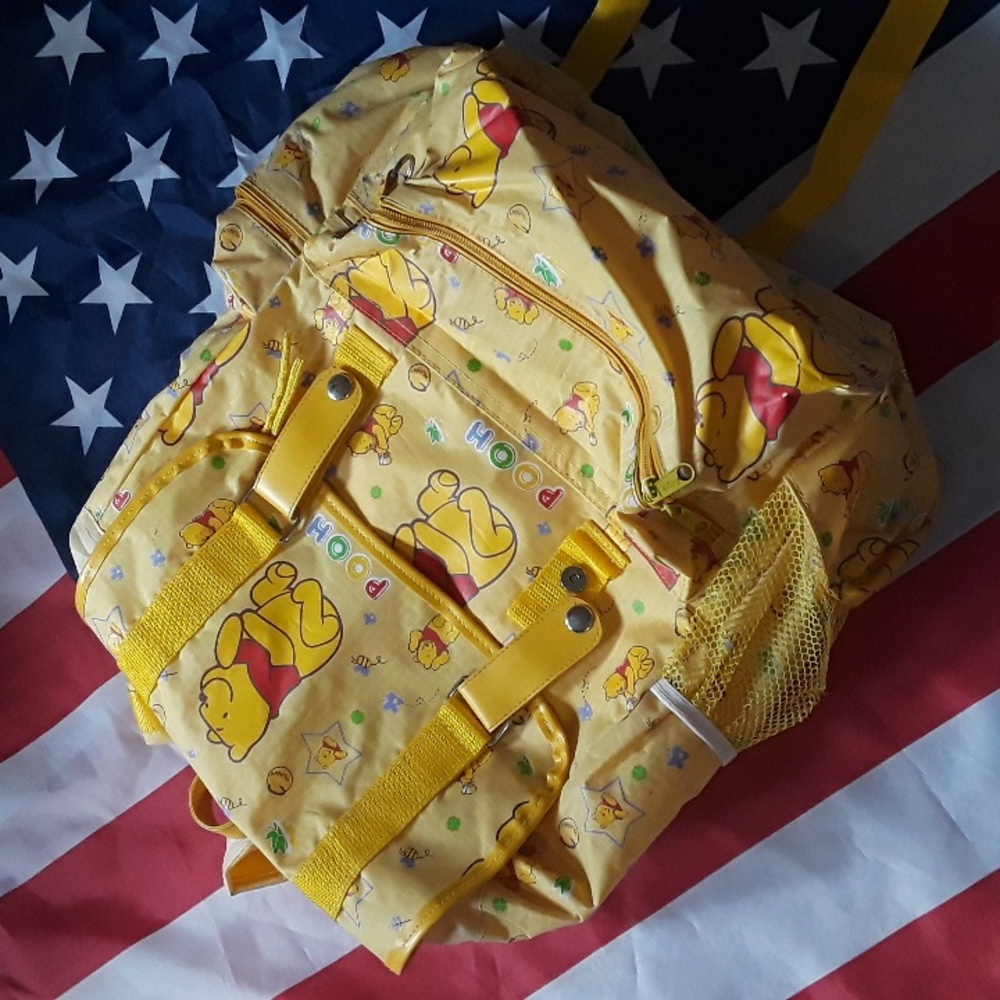 Winnie the Pooh Backpack Yellow
